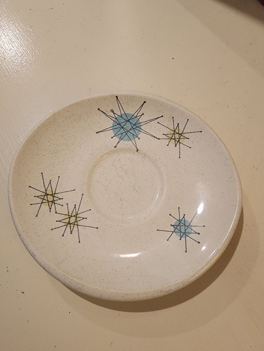 Starburst by Franciscan Saucer Plate